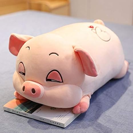 Amazon Co Jp 豚ぬいぐるみ超やわらかいふとっちょぬいぐるみダウンコットン40 50 70 90cm子供用スリーピングぬいぐるみコンパニオン ホーム キッチン