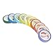 Agutape 44 Rolls Rainbow Candy Color Skinny Slim Washi Tape Set,Planner DIY Scrapbooking Tape