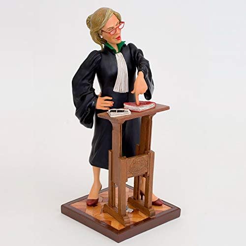 Forc Hino FO85514 Lady Lawyer collectable – Multi-Coloured Resin 0.1 x 0.1 cm