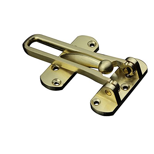 Door Security Guard Swing Bar Lock, 37/8 in. Bar Length, Diecast Zinc