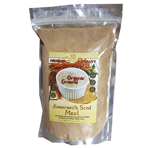 Organic Ground Amaranth Seed Meal (2.2 lbs/1 kg) - Thumbnail 2