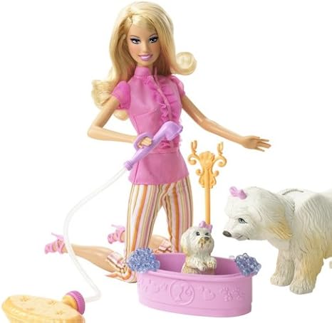 barbie clean up pup