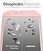 iPhone 7 Plus Screen Protector, Fosmon TOUCH [HD Clear 3D | Full Coverage | Tempered Glass] Color Layer 9H Hardness Oleophobic Coating Glass Shield for Apple iPhone 7 Plus (Rose Gold)