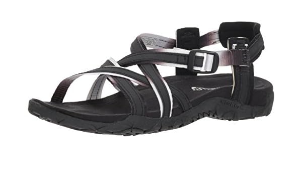 merrell sport bottom leather sandals