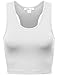 Fifth Parallel Threads FPT Womens Basic Sleeveless Racerback Crop Tank Top