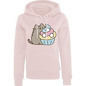 Pusheen The Cat Trui met capuchon roze Cats, Fan merch
