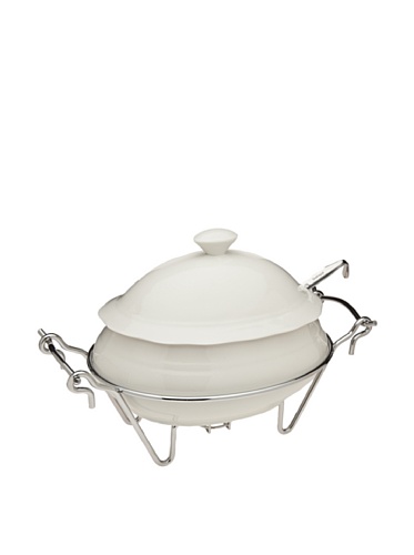 Siena by Godinger Porcelain Soup Tureen with Ladle,2 Qt