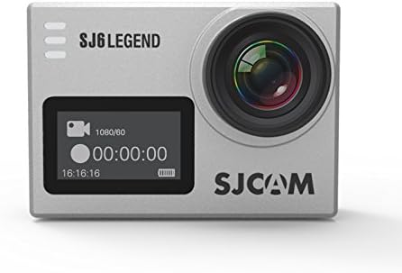 SJCAM SJ6 LEGEND 4K Action Video Camera Gyro Sports Cam 2.0 Inch Touch Screen 4K 24FPS Novatek NT96660 Panasonic MN34120PA 16MP Underwater Waterproof Digital Camcorder Camera Silver
