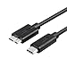 Unitek Type C External Hard Drive Cable, Micro-B USB 3.0 to USB C Hard Drive Cord 3.28 ft /1M (Black)