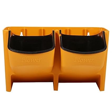 Amazon Com Flower Pot Stackable Wall Planter Garden Flower Pots