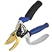 ACE Pruning Shears -Rotating Bypass Titanium Coated Garden Pruners, Secateurs, Scissors with Heavy Duty SK5 Blade. Soft Grip Handle for Everyone. Cushion Grip for Extraordinary Comfort