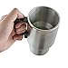 vinmax Stainless Steel Travel Coffee Mug Cup Vacuum Insulated Travel Mugs for Heating Water, Coffee, Milk and Tea, 12V,16 Ounce