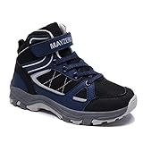 Vivay Kids Hiking Shoes Boys Winter Trekking Hiking Shoes Ankle Boots Outdoor Athletic Sneakers Girls