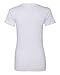 Bella 6035 Womens Jersey Short Sleeve Deep V-Neck Tee - Ash44; 2XL