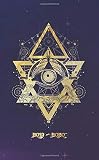 2019 - 2020: Two Year Monthly Pocket Planner | Eye of Providence Gold (Masonic Symbols) by Pretty Planners