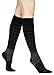 Buttons & Pleats Graduated Compression Socks for Womens & Mens Pinstriped ML