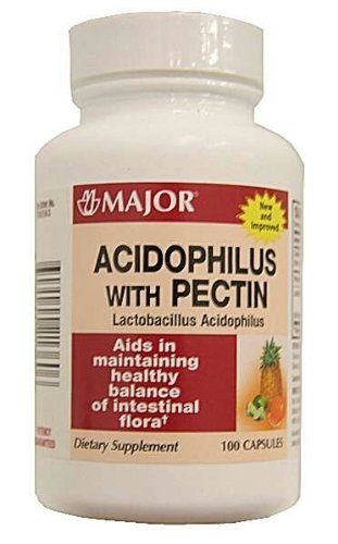 Major Acidophilus with Pectin Capsules (3 Pack) - Image 2