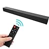 Garsentx TV Soundbar Sound System with Universal Remote Control, 40W High-Power Fiber HDMI Soundbar Bluetooth Speaker…