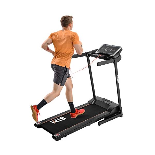 GTWIN-Electric-Treadmill-Hydraulic-Folding-Motorized-Running-Machine-USB-MP3-12-Pre-Programs-20HP-3-level-adjustable-incline-Low-Noise-Powerful-Motor-for-Home-Office GTWIN Electric Treadmill, Hydraulic Folding Motorized Running Machine, USB & MP3, 12 Pre-Programs, 2.0HP, 3-level…