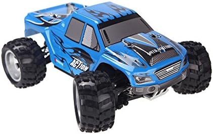 Yiguo Wltoys A979 2.4G Speed 50Km/H 1:18 Scale Remote Control Electric 4WD Bigfoot Off-road Car Blue
