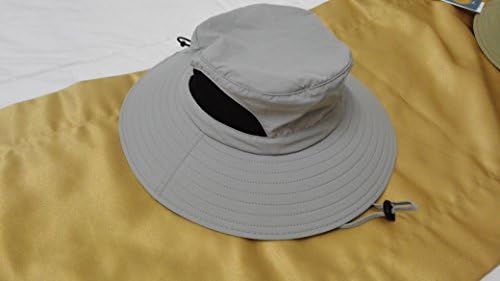 Camping Hat Outdoor Quick-dry Hat Sun Hat Fishing Cap (Light grey)