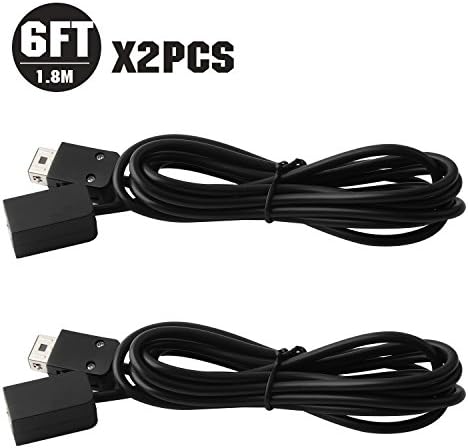 NES SNES Cable Extension, CBSKY Extend Link Extension Cable For Nintendo Mini NES Classic Edition,6FT(2 Pack)