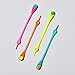 HICKIES No Tie Shoelaces For Kids Premium Rainbow No tie Shoe Laces For Kids Sneakers 14p Kids Shoe Laces Elastic Waterproof Elastic Tieless Shoelaces For Kids ShoeLaces One Size fit All
