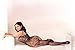 CURRMIEGO Women's Floral Crotchless Bodystocking Plus Size Open Crotch Fishnet Lingerie (Black, Plus)