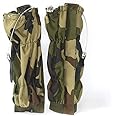Adjustable Snake Gaiters for Men & Women, Thicken Snake Proof Boot Gators, Snake Bite Protection Guards Chaps, Waterproof Leg Gators for Hiking, Hunting, Snow, Snowshoeing, Rattlesnake