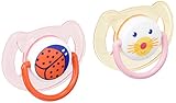 Philips AVENT BPA Free Animal Pacifier, 6-18 Months, Seal, 2-Pack