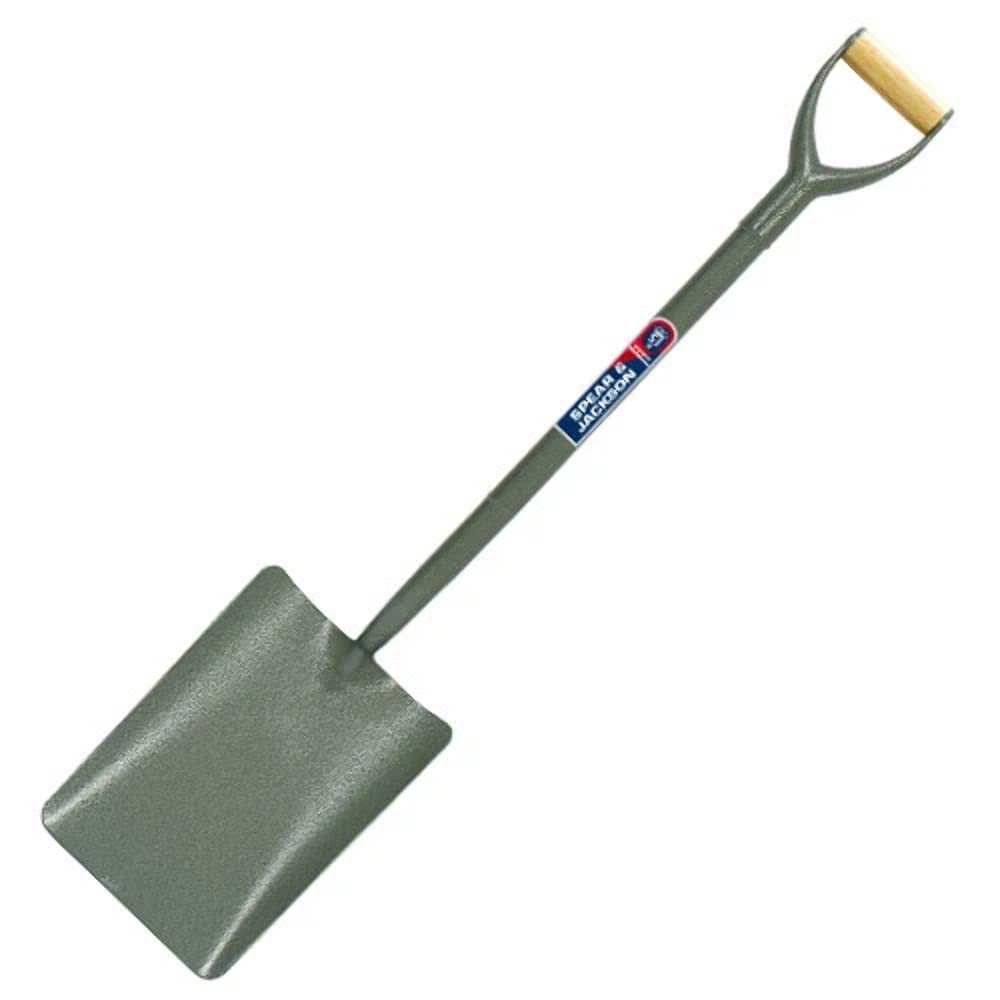 Spear & Jackson Steel Tubular Shovel for Landscaping, Gardening, Contractor, DIY, Trenching, Outdoor Tasks