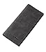 Mfeo Soft Scrub Leather Durable Slim Wallet Long Thin Bifold Multi-Card Wallet