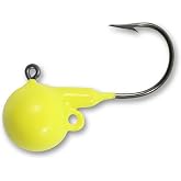 Northland Tackle Fireball Jig-5 Per Card (1/8-Ounce, Yellow)