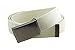 Canvas Web Belt Flip-Top Antique Silver Buckle/Tip Solid Color 50