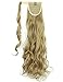 Wavy Curly Ponytail Extension Wrap Around Long Straight Pony Tail Hair Synthetic Hairpiecethumb 1