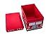 Clever Creations Kids Collapsible Storage Organizer and Ottoman, Perfect Vehicle Themed Toy Chest for Storing Books, Shoes, Games and More, Fire Truck