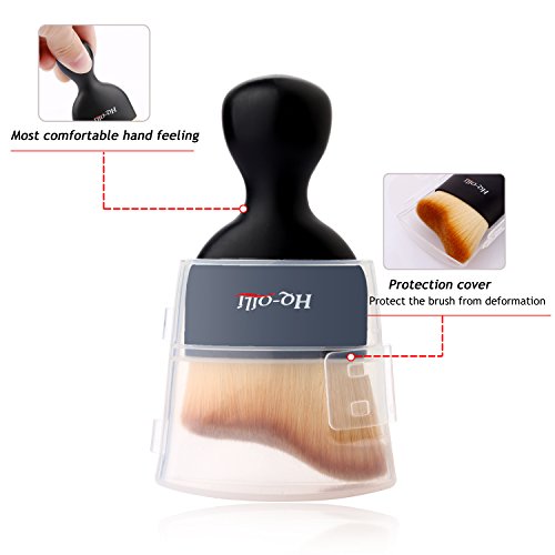image for HQ-QILI Makeup Brushes, Kabuki Professional Flat Brush Face Sculpting 