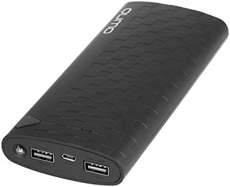 Qumo Premium Power Bank [13000 mAh] Ultra-Portable External Battery Charger [Multi-Functional Compact Size Universal Power Bank] for Smart Phones and Other Digital Devices