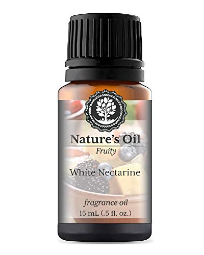 White Nectarine Fragrance Oil (15ml) For Diffusers, Soap Making, Candles, Lotion, Home Scents, Linen Spray, Bath Bombs, Slime
