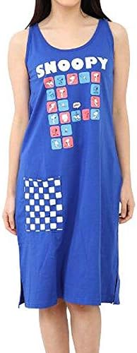 Amazon Co Jp スヌーピー ワンピース レディース タンクトップ ノースリーブワンピース ルームウェア ひざ丈 Sp 368b L 杢チャコール 服 ファッション小物