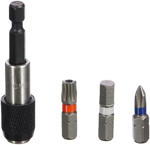 Professional 32 pièces Coffrets d'embouts de vissage Extra Hard (PH, PZ, T, TH, S, HEX-Bit, Accessoires Perforateurs et Visseuses)