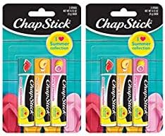 ChapStick I Love Summer Collection Season Flavored Lip Balm Tube, Includes Two - 3 Packs, 0.15 Ounce Each (Sweet Watermelon, Peaches & Cream, Pink Lemonade Flavors, 1. by Chapstick