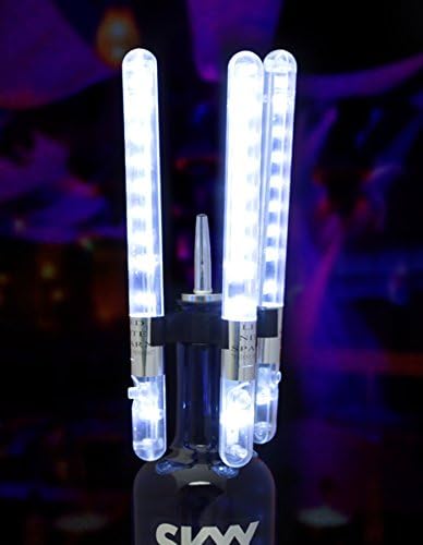 Amazon Com Led Bottle Service Sparklers For Vip Nightclubs Led Sparklers Bottle Baton Ecelctronic Sparklers 3pack Camera Photo