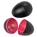 12 Chalkboard Black Fillable Plastic Easter Eggs Blackboard Writable Eggs