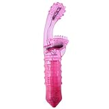 Badboy Vagina and Clitorial Vibrator Jelly Dual Motor Vibrating G Spotter Stimulator Toy