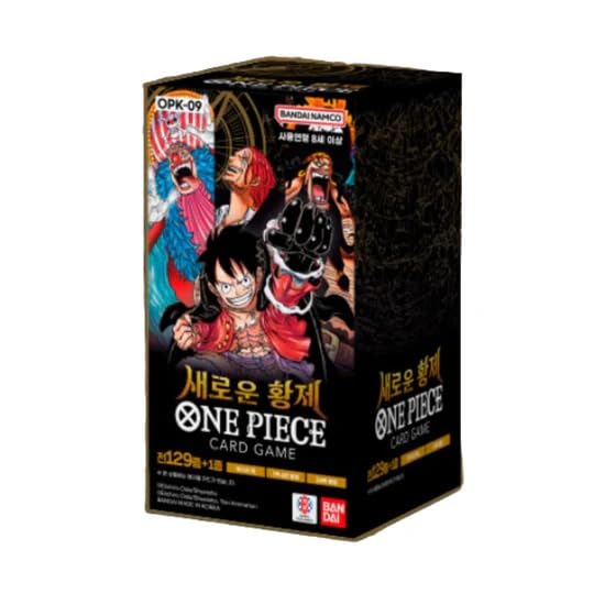 One Piece Trading Cards | Korean | 15+ Years | OPK-09 | New Emperor