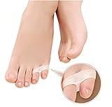 Cerkos Gel Tailor Bunion Two Holes Small Toe Separators Stretchers Straighteners Alignment