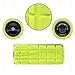 Vibrating Foam Massage Roller - Rechargeable Electric Exercise and Fitness Roller for Core Muscle & Deep Tissues Sports Therapy - Trigger Point Rumble Massager Releases Back Tension, Stiffness & Pain