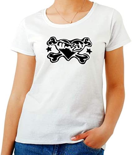 T-Shirt Woman White FUN0848 Bouncing Souls Bands 81681