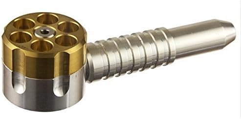 WW3 - 6 Shooter Pipe In Heavy Duty, Screen Included. Ship Out With 5 Glass Sheet